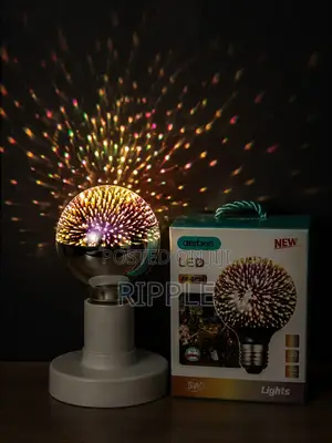 AERBES AB-QP56 5W LED Fireworks 3D Decorative Light Bulb