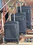 3-in-1 Luggage Travel Suitcase - Black - 2