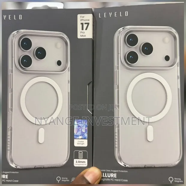 Levelo Allure PC Hard Case for iPhone 17 Pro Max - 1