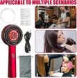 Electric Scalp Massager Comb with Red Light Hair Therapy - 2