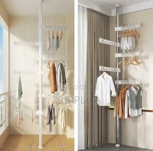 Adjustable Vertical Clothes Rack (1.2m-3.1m)