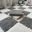 Interlocking Plush Foam Carpet Tiles - Brand New - 3