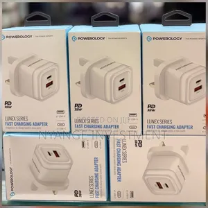 Powerology Lunex Series 35W Fast Charging Adapter