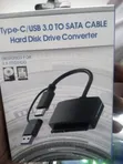 USB-C/USB 3.0 to SATA Gen 2 External Hard Drive Converter - 2