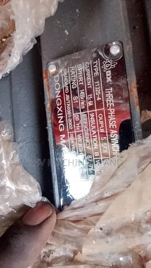 5.5kW 7.5HP 3-Phase 1450rpm Motor