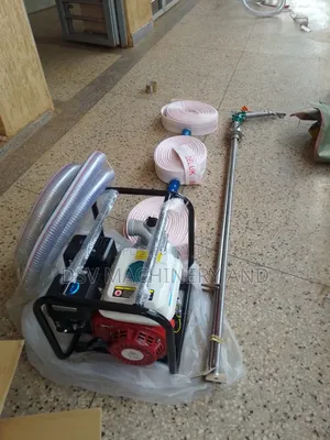 Irrigation System Kit: Rain Gun, 5m Suction, 30m Canvas Pipe