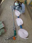 Irrigation System Kit: Rain Gun, 5m Suction, 30m Canvas Pipe - 2