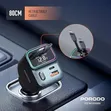 Porodo 65W 4-in-1 Car Charger with Retractable Cables - 2