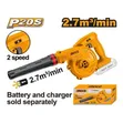 Ingco 20V Lithium-Ion Blower with Battery & Charger - 1
