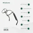 Green Lion Stockholm Smart Glasses UV400 Protection - 3
