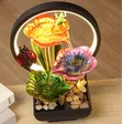 Ladybug Tabletop Fountain with LED Lighting - 2