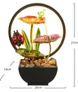 Ladybug Tabletop Fountain with LED Lighting - 3