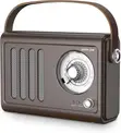Green Lion Vintage Radio Speaker, Bluetooth Speaker with FM Radio - 2