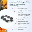 Lazy Susan Rotating Dining Turntable - 5
