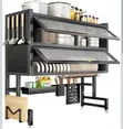 100cm 2-Tier Over-the-Sink Dish Drying Rack - 2