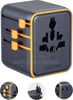 Voltme 5-in-1 Universal Travel Adapter with 20W PD Charger