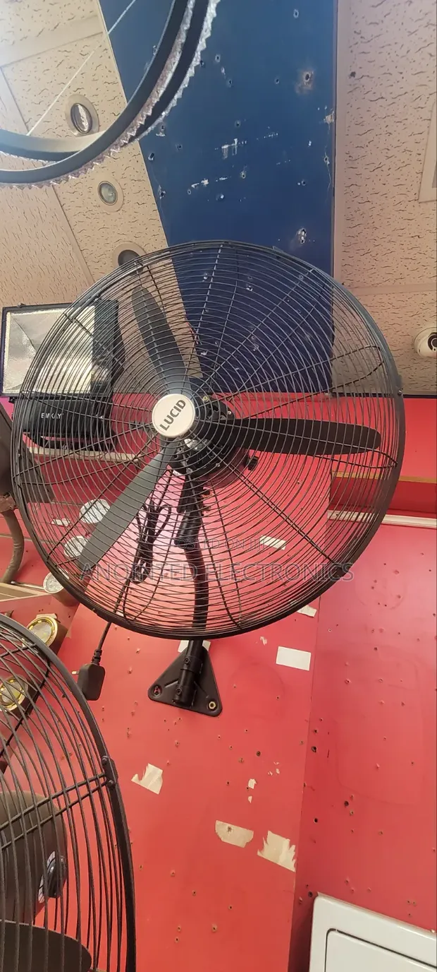 Industrial Lucid 26-inch Wall Mountable Fan - 1