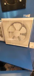 12-inch Exhaust Wall Fan - Plastic - 1