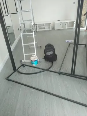 Light Gray PVC Tile Floor Carpet