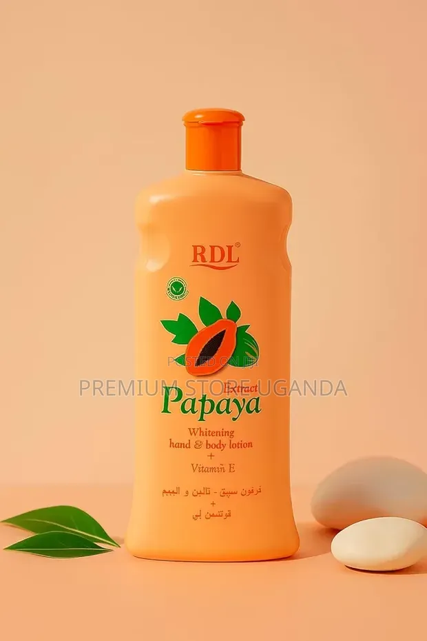 RDL Papaya Extract Whitening Hand & Body Lotion - 600ml - 1