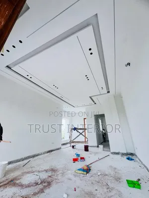 Stylish Gypsum Ceiling Installation