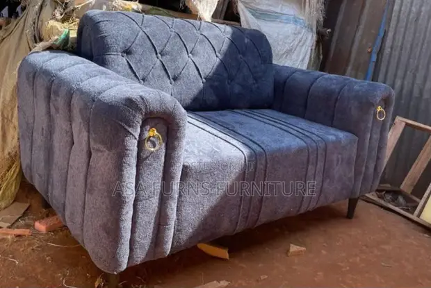 2 Seater Chesterfield Sofa Set - 1