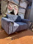 2 Seater Chesterfield Sofa Set - 2