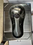 Stainless Steel Squatting Toilet Pan - 1