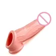 Reusable Silicone Penis Extender Sleeve for Sex Delay - 2