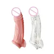 Reusable Silicone Penis Extender Sleeve for Sex Delay - 3