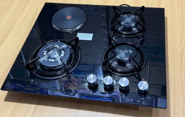 Pixel 3+1 Hybrid Gas & Electric Cooker Hob - 1