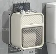 Toilet Paper Holder with Shelf & Drawer - 1
