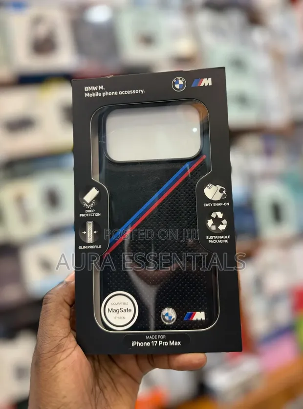 BMW M Tricolor Metal iPhone 17 Pro Max Case - 1