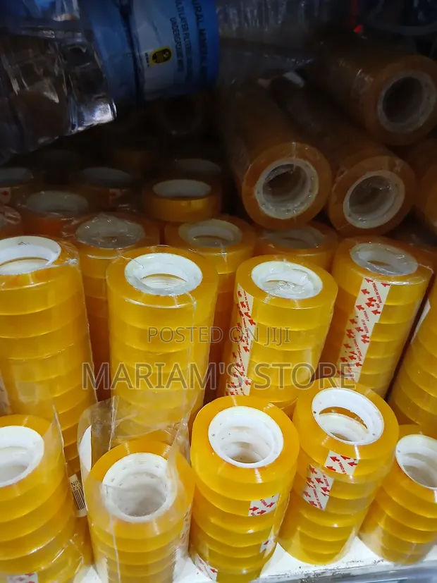 Yellow Sealing Tape Rolls - 1