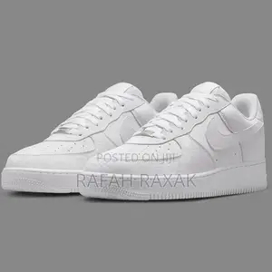 Original Nike Air Force 1 Low Kobe Bryant "Forever White" Sneakers