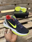 Nike Kobe 6 Basketball Sneakers - Purple/Light Green - 1