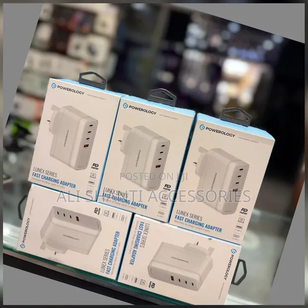 Powerology Lunex Series Fast Charging Adapter - 1