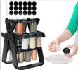 Spinning Spice Organizer with 18 Jars - 2