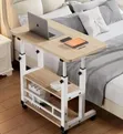 Double Pole Reinforced Adjustable Laptop Table - 2