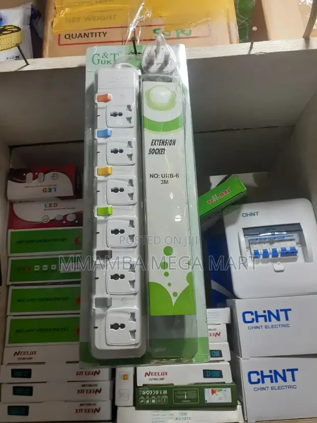 6-Way Socket Extension - Brand New - 1