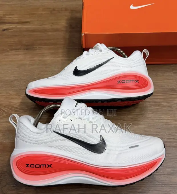 Original Nike Vomero Plus "Bright Crimson" Running Sneakers - 1