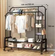 Double Pole Clothes Rack - 3