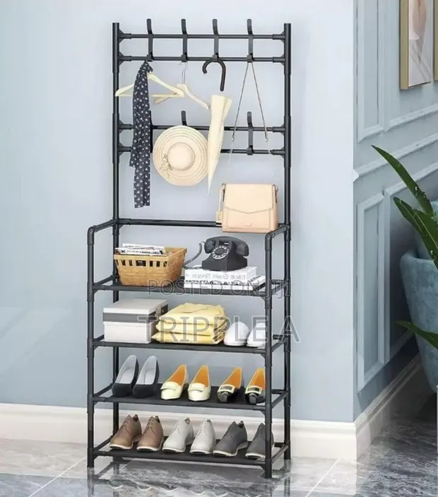 Beauenty Multifunctional Shoe and Hat Rack - 1