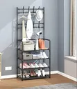 Beauenty Multifunctional Shoe and Hat Rack - 2