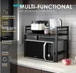 Adjustable Microwave Organizer - Brand New - 1