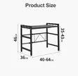 Adjustable Microwave Organizer - Brand New - 3