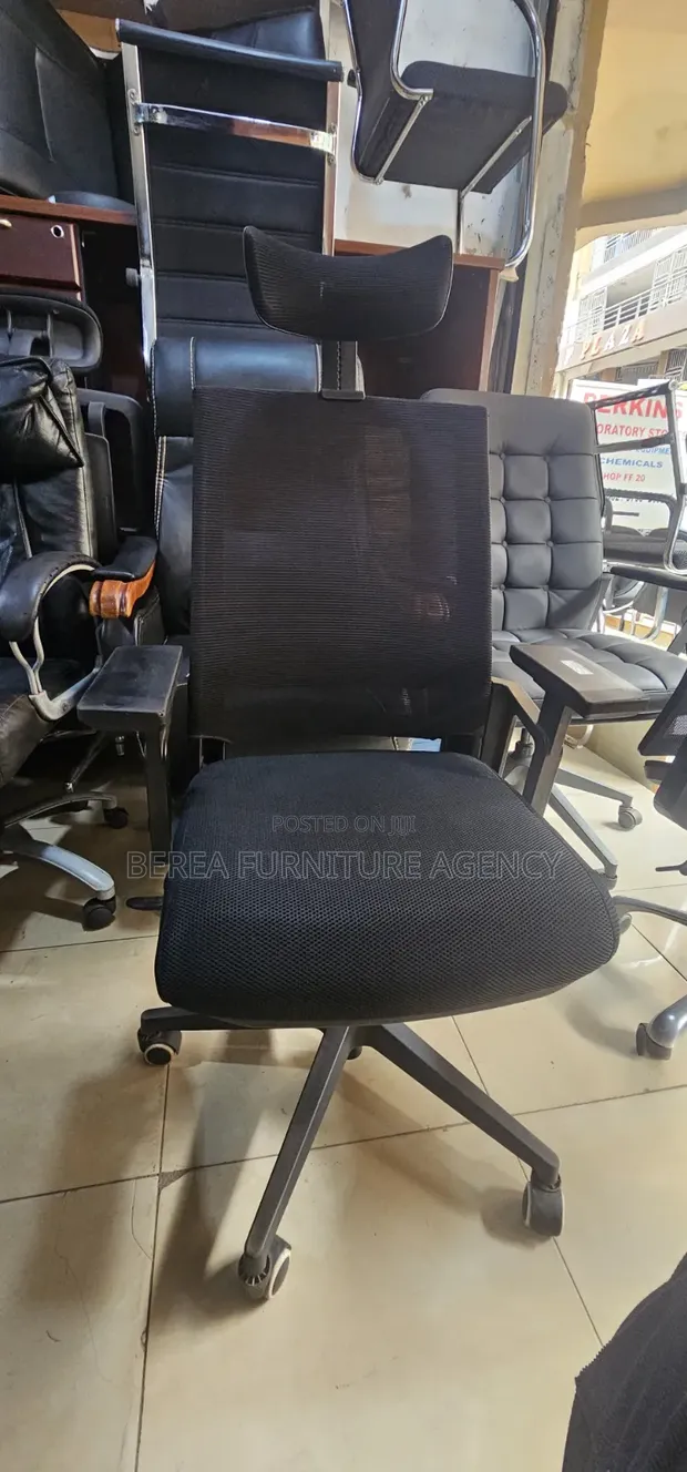 Adjustable High Mesh Office Chair - 1