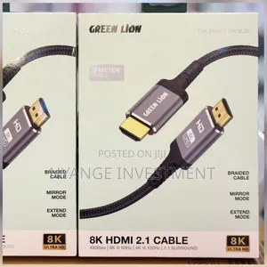Green Lion HDMI to HDMI Cable 3 Meter, 48Gbps