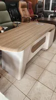 Executive Office Desk with Front Light (180cm L-Shape) - 1