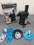 Hoffman 6-in-1 Electric Salad Slicer 200W Vegetable Cutter - 3